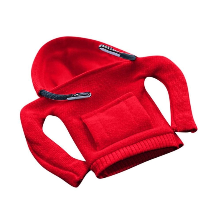 

2pcs Car Gear Shift Brake Handle Hoodie Decorative Cover(Red)