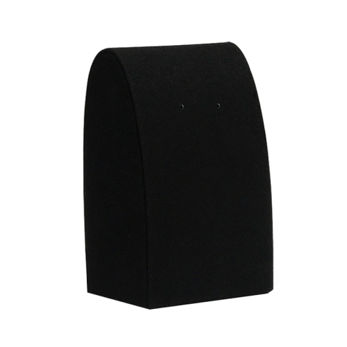 

7x4x11cm Earring Seat Black Microfiber Necklace Ring Jewelry Display Live Jewelry Prop Rack