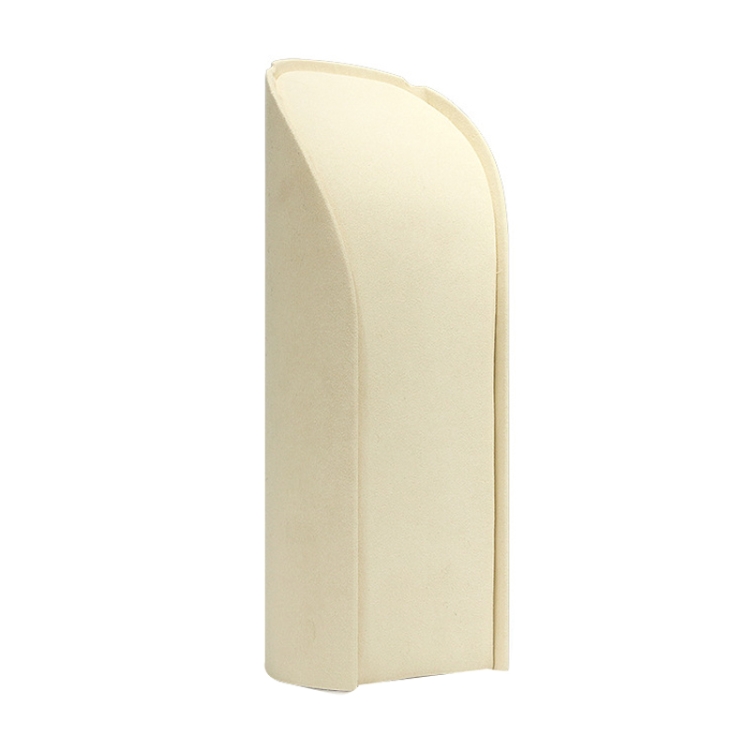 

13.5x11x34.5cm Curved Necklace Holder Window Jewelry Display Props Necklace Earrings Ring Jewelry Stand
