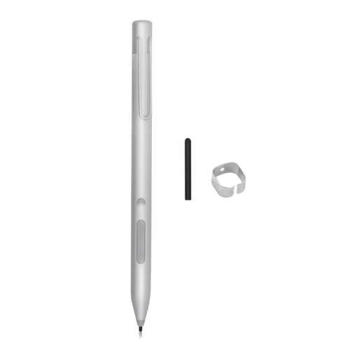

For Microsoft Surface 3 Pro 3/4/5/6/7/Book/Laptop/Go Pressure Touch Capacitance Pen(Silver)
