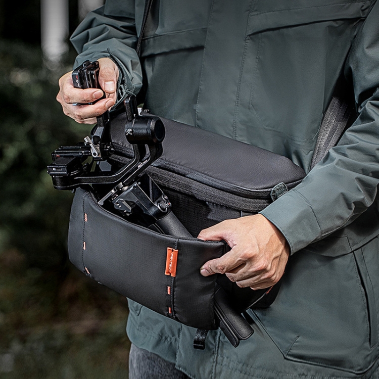 

PGYTECH OneMo Stabilizer Drone Micro Camera Single Shoulder Storage Bag, Size: 11L(Black)