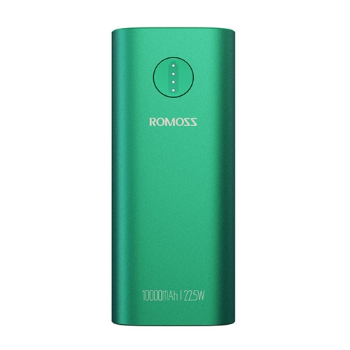 

ROMOSS A10F PD18W 10000mAh Power Bank Two-Way Flash Charging Portability Mobile Power(Pine Green)