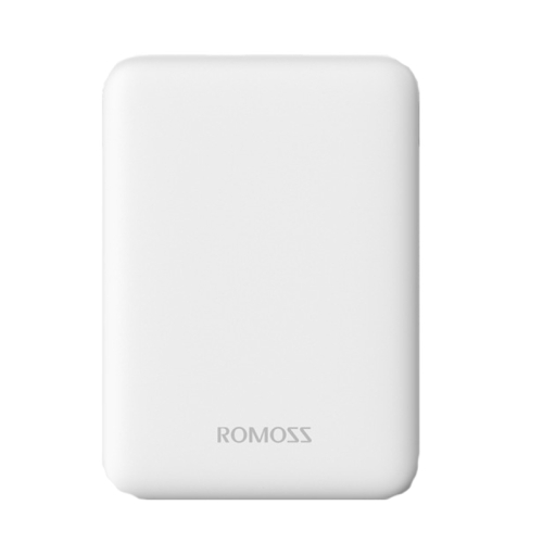 ROMOSS PSP05 5000mAh Small Mini Portable Pocket Mobile Power Supply(White) 5000mah 2 in 1 portable mobile power fast charger pocket wireless capsule charger interface 8 pin black