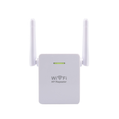 

WR06 2.4G 300Mbps External Dual Antenna Repeater Wireless Router Signal Amplifier(US Plug)