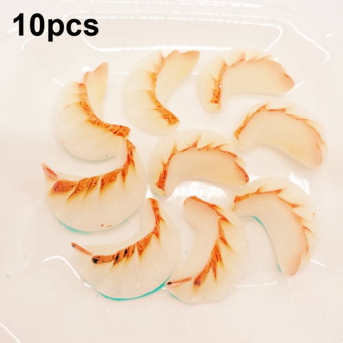 

10pcs Simulation Resin Dumplings Brooch Ornament Accessories Kindergarten Children Resin Decoration