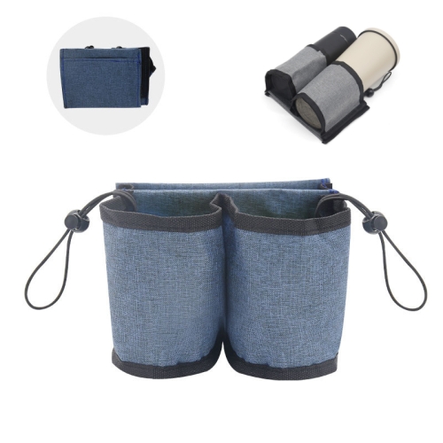 

2pcs Multifunctional Suitcase Portable Storage Beverage Cup Holder(Royal Blue)
