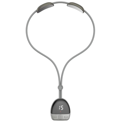 

Portable Mini Neck Massager Pendant Cervical Massager Shoulder And Neck Therapeutic Apparatus(Silver)