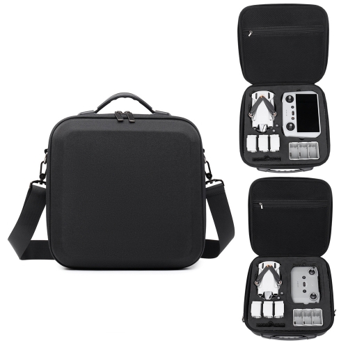 

For DJI Mini 3/Mini 3 Pro Drone Storage Bag Box Shoulder Bag Suitcase(Black)