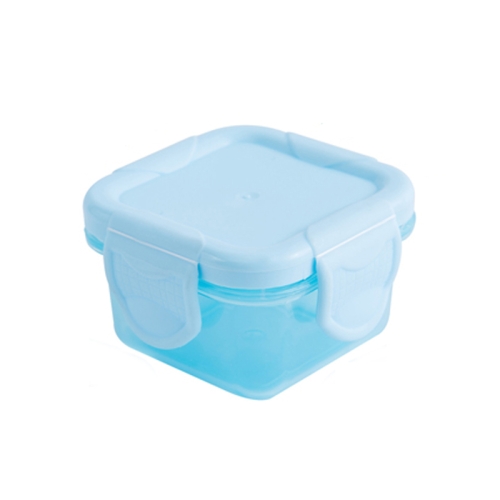 

5pcs 60ml Mini Fresh-Keeping Box Food Grade Thickened Sealed Baby Food Supplement Box(Fantastic Blue)