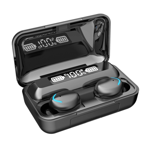 

F9-5D TWS Wireless In-Ear Bluetooth Earphones Hifi Stereo Sport Earbuds(Black)