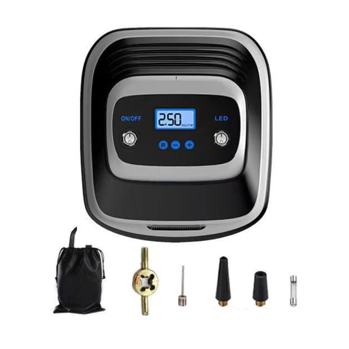 

12V Metal Cylinder Smart Digital Display Portable Mini Tire Pump, Specification: No. 30 Automatic Charging Stopping