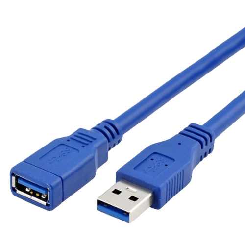 USB 3.0 Male To Female Computer Mouse Keyboard USB Extension Cable, Size: 5m(Blue)