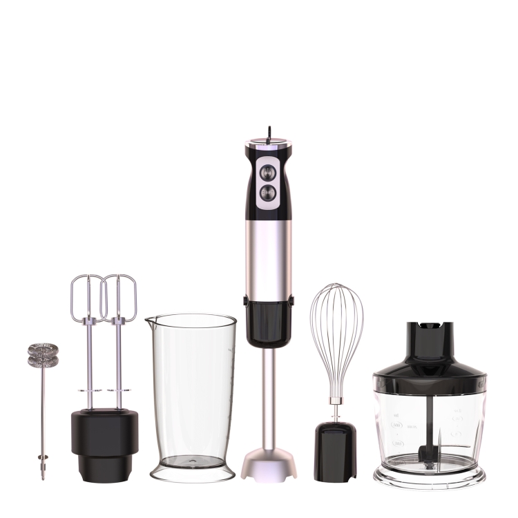 6-in-1 600W Multifunctional Electric Blender Stainless Steel Food ...