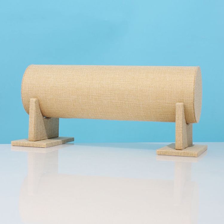

Velvet Headband Storage Rack Hairband Display Stand Jewelry Display Stand, Color: Sackcloth 11x35cm