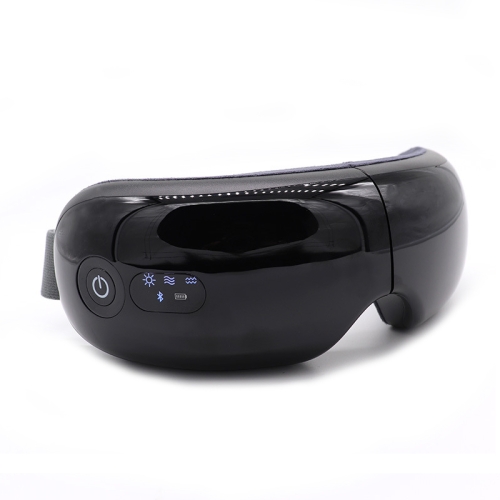 

Bluetooth Rechargeable Eye Massager With Heat, Air Pressure And Vibration Massage(Black)