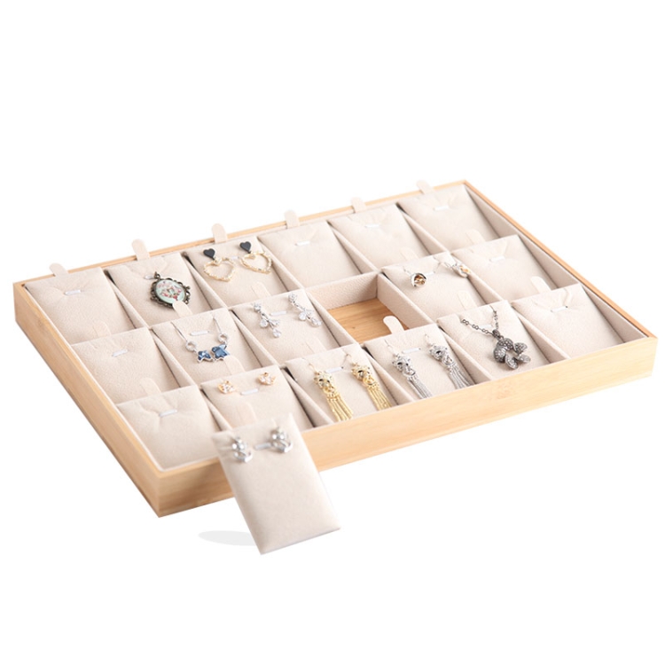 BESTYASH Plateau De Rangement En Velours Pour Bagues, Bijoux, Bijoux