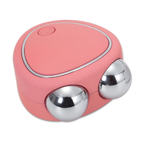 Mini Micro-Current Beauty Instrument Facial Lift Rejuvenating Device Massage Slimming Machine, Style: Acrylic Package(Pink)