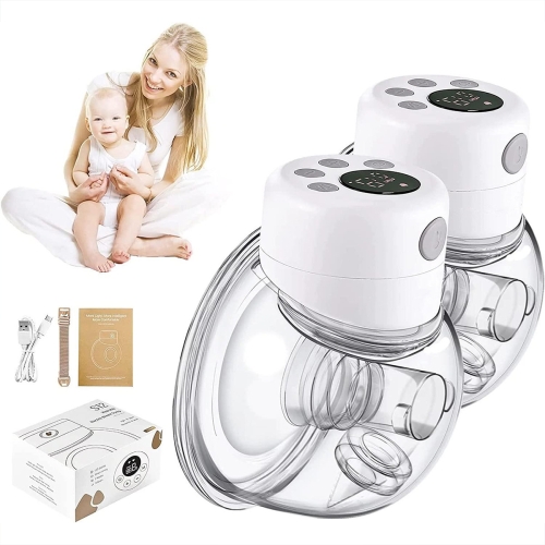

S12 Double Electric Wearable Breast Pump With 2 Modes & 9 Levels Suction Adjustable