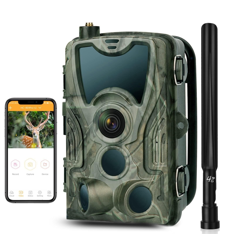 

HC-801Pro 4K 4G Outdoor Hunting Camera App Remote Mobile Phone Control To View Photos And Video At Any Time, EU Plug