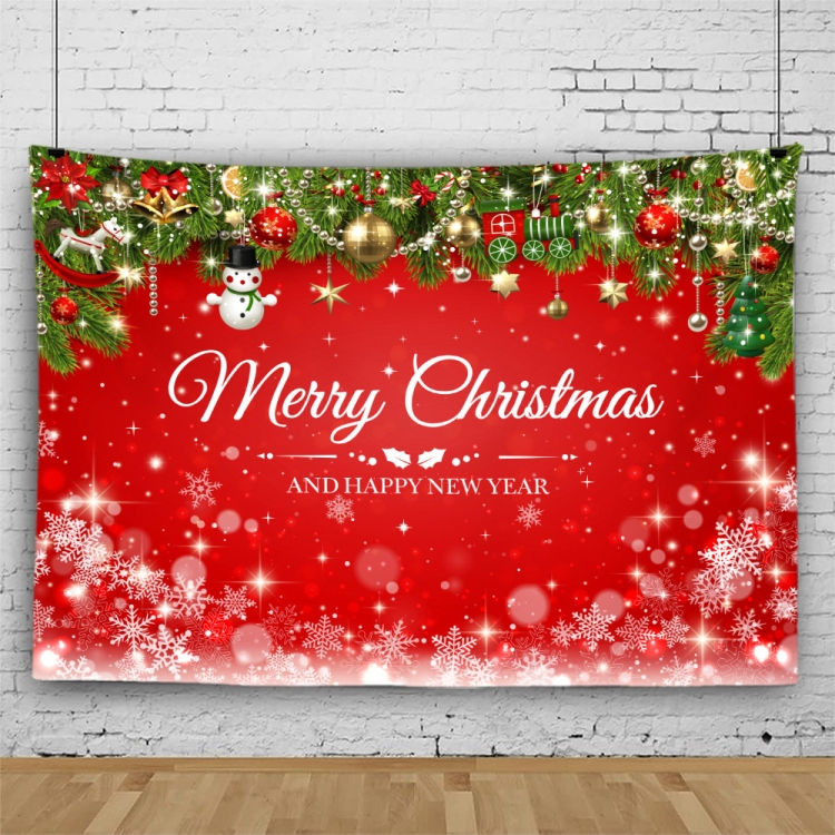 

150 x 100cm Peach Skin Christmas Photography Background Cloth Party Room Decoration, Style: 16