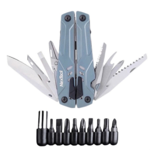 

Nextool 14-In-1 Multi-Function Tools Bits Set Folding Pliers Camping Hiking Scissors Opener Ne20223