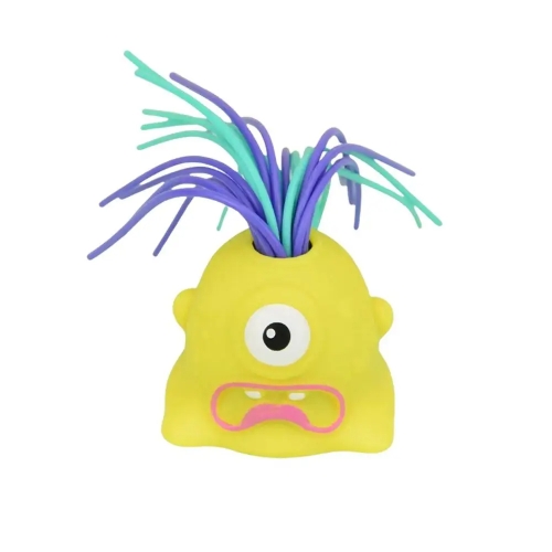 

Funny Novelty Hair Pulling Fun Vent Toy Screaming Animal Anti Stress Relief Toy, Style: C Yellow