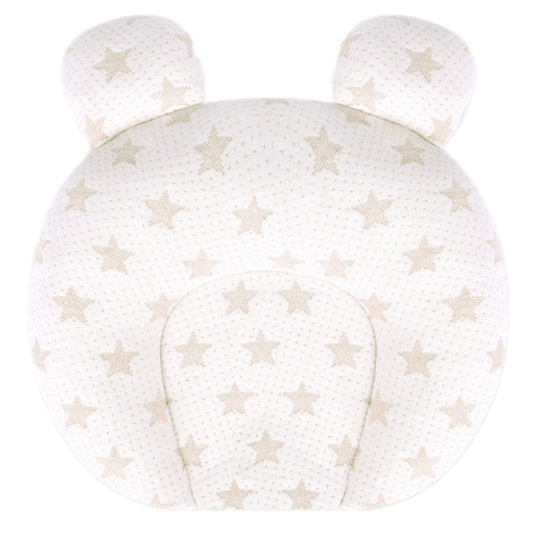 

0-1 Year Old Baby Pillow Anti-Head Deflection Shaped Children Pillow, Style: Pentagon Latex Filling