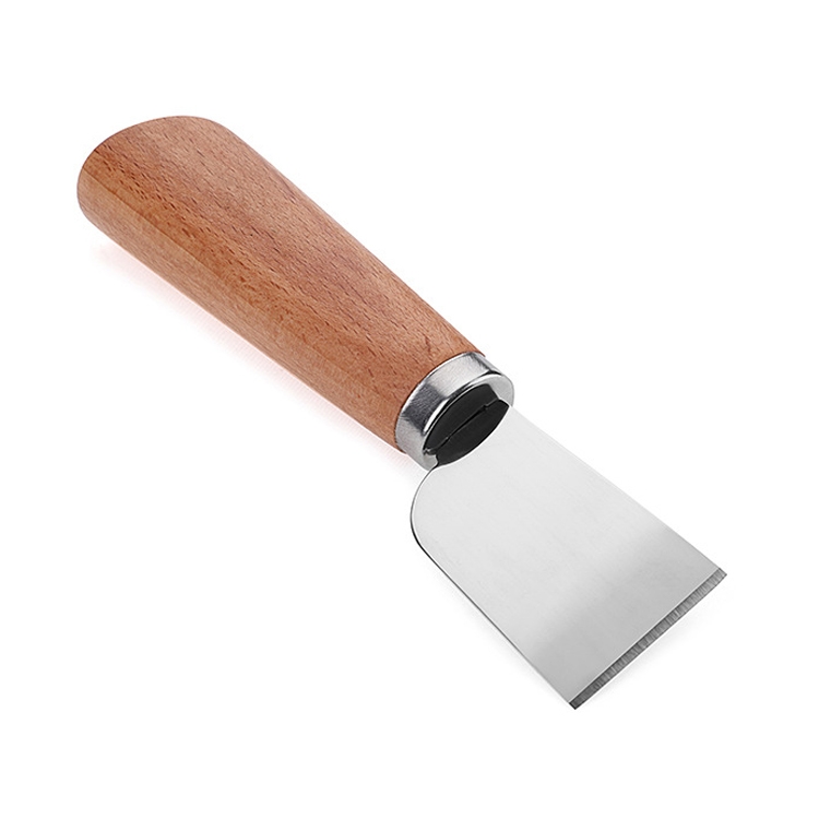 

DIY Handmade Stainless Steel Leather Cutting Tools(Wood Color)