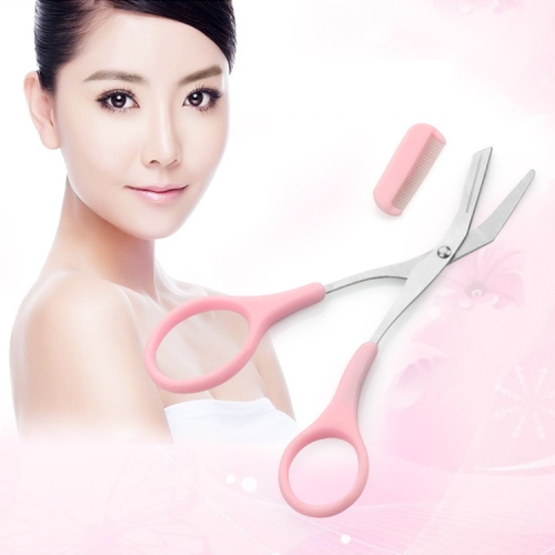 

Stainless Steel Eyebrow Scissors with Comb Beauty Tools