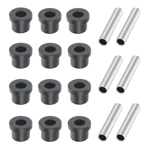 

12pcs Rubber Sleeve+ 6pcs Iron Sleeve For EZGO TXT Golf Cart Steel Plate Rubber Sleeve Iron Sleeve Kit