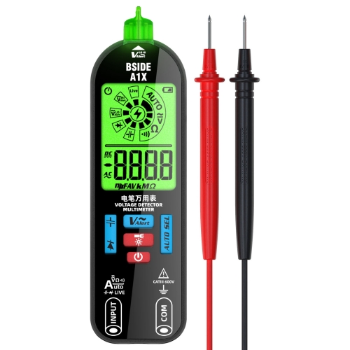 

BSIDE A1X Charging Model Mini Digital Electric Pen Intelligent Automatic Merit Multimeter, Specification: With Tool Pack
