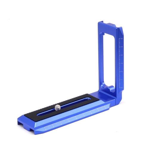 

Universal Camera L Shape Bracket Quick Release Plate for Camera RSC2 / RS3 Stabilizers, Spec: L-440 Blue