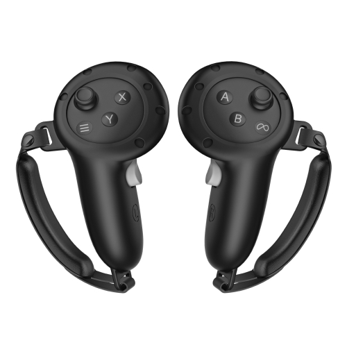 

For Meta Quest 3 Handle Silicone Protective Cover VR Accessories(Black)