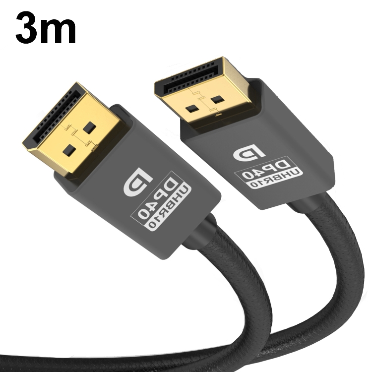 3m DP Cable 8K Computer Monitor Connection Cable 30AWG OD6.3MM With