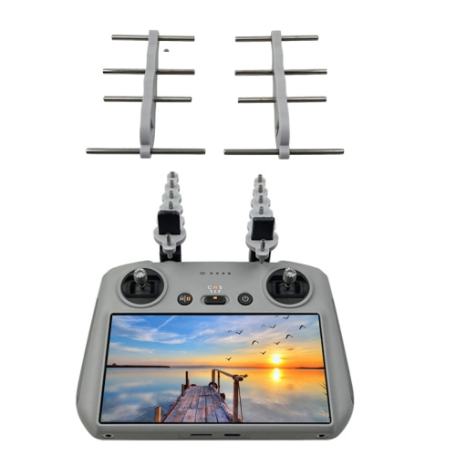 2.4G  For DJI Air 3/Mini 4 Pro Drone RC 2 Remote Controller Yagi Antenna Signal Booster siyi mk15 mini hd handheld radio system transmitter remote control 5 5 inch 1080p 60fps 180ms fpv 15km fcc certified
