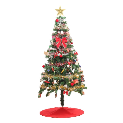 

LED Color Lamp 150cm Luxury Tree Skirt Set Encrypted Christmas Tree Set Christmas DIY Decoration