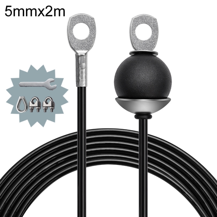 

5mmx2m Adjustable Fitness Equipment Accessories Wire Rope