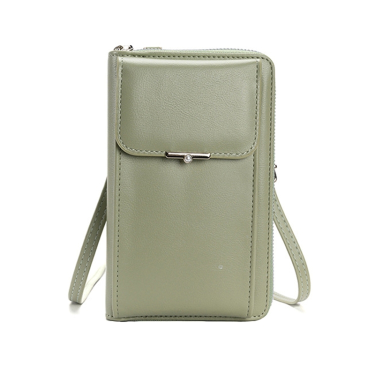 

Storage Ladies Cell Phone Bag Shoulder Crossbody Wallet(Green)