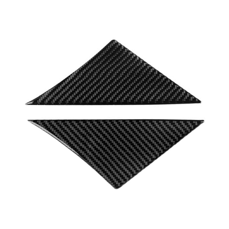 

For Jaguar F-TYPE 2013+ Universal A-Pillar Sticker For Left And Right Drive(Black)