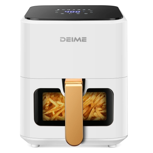 DEIME 4,2 L Visual Air Fryer Fritadeira elétrica doméstica sem óleo, plugue americano