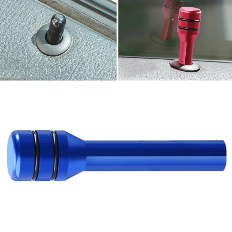 

Car Aluminium Door Lift Safety Door Latch(Blue)