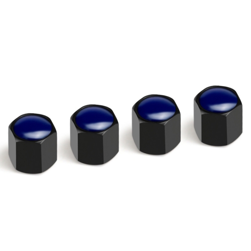 

4pcs /Set Car Tire Labeling Valve Cover Motorcycle Auto Valve Core Caps(Blue)