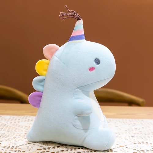 

30cm Candy Dinosaur Plush Doll Toy Birthday Gift Pillow(Blue Compression)