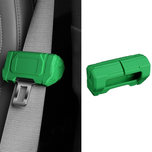 Funda protectora grande con hebilla para cinturón de seguridad de coche,  Protector de silicona antiarañazos para