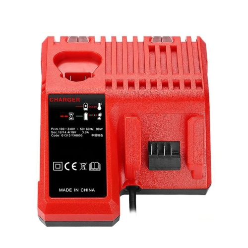 

M12-18C For Milwaukee 18V Power Tools Battery Charger, Plug: EU