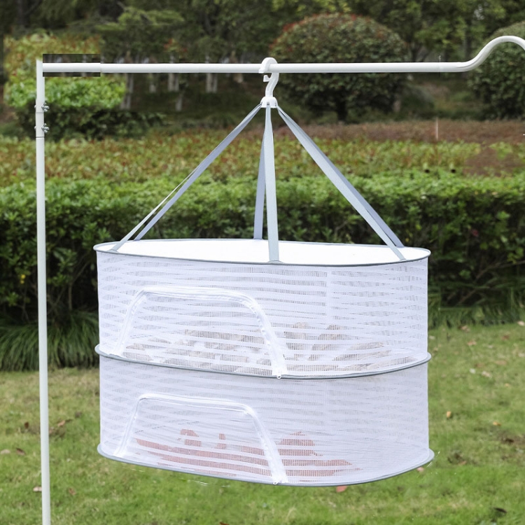 Drying Net Table 50 x 70cm Foldable Drying Fishing Vegetables Fish Net Hanging Clothes ...