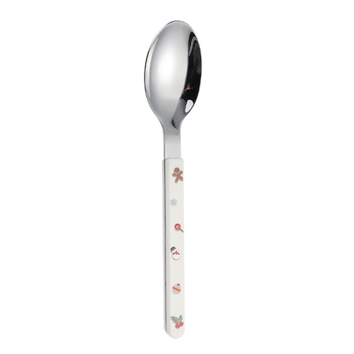 

Christmas Cartoon Cutlery Cute Clip Handle Tableware, Style: Small Spoon