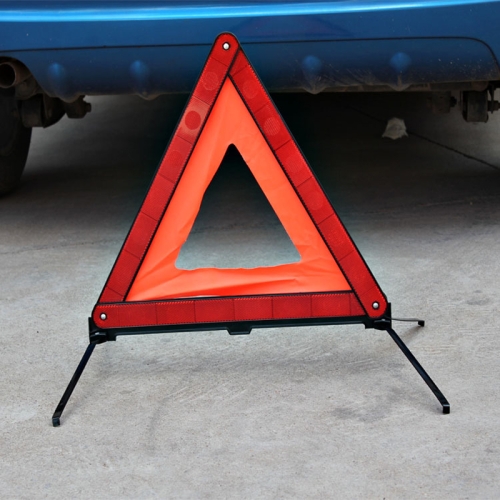 

Foldable Car Warning Sign Tripod Automobile Reflective Triangular Holder