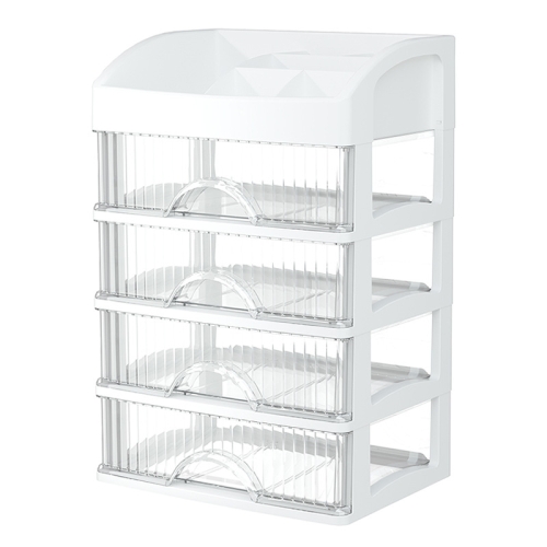 1 Pezzo/3 Pezzi Organizer Per Cassetti Scrivania Bianco Con