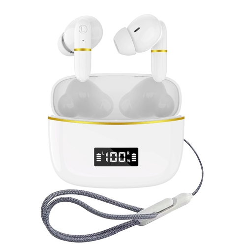 

J2 Bluetooth Earphones With Digital Charging Compartment Wireless Charging In-Ear(White)